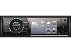 Power Acoustik PDR-340T Single DIN Digital Media Receiver w/ Detachable 3.4" LCD Screen and Analog TV Tuner Power Acoustik PDR-340T Single DIN Digital Media Receiver w/ Detachable 3.4" LCD Screen and Analog TV Tuner