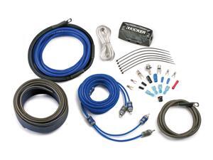 Kicker CK4 Complete 4-gauge amplifier wiring kit — includes 2-channel patch cable and speaker wire Kicker CK4 Complete 4-gauge amplifier wiring kit — includes 2-channel patch cable and speaker wire