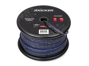 KICKER CAR AUDIO KW16400 K-SERIES SPEAKER WIRE 16AWG 400FT SPOOL HYPER-FLEX NEW KICKER CAR AUDIO KW16400 K-SERIES SPEAKER WIRE 16AWG 400FT SPOOL HYPER-FLEX NEW