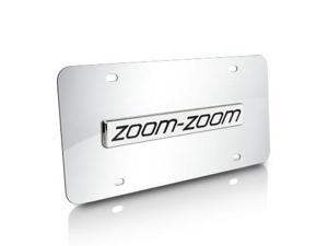 Mazda Zoom-Zoom Chrome License Plate Mazda Zoom-Zoom Chrome License Plate