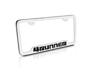 Toyota 4Runner Polished Steel License Plate Frame Toyota 4Runner Polished Steel License Plate Frame