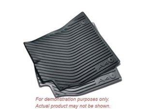 Audi 2009 up A4 Front All Weather Rubber Floor Mats, Black Audi 2009 up A4 Front All Weather Rubber Floor Mats, Black