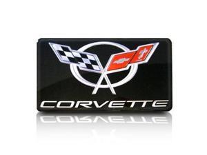 Corvette C5 Emblem Enhancer Gel Black, Single Corvette C5 Emblem Enhancer Gel Black, Single