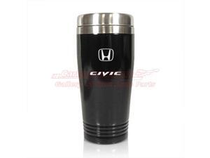 Honda Civic 14oz Black Stainless Steel Travel Mug Honda Civic 14oz Black Stainless Steel Travel Mug