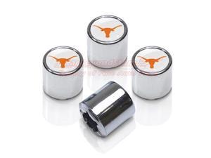University of Texas Longhorns Chrome Tire Stem Valve Caps University of Texas Longhorns Chrome Tire Stem Valve Caps