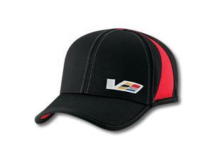 Cadillac V Series Athletic Mesh Black Baseball Cap Cadillac V Series Athletic Mesh Black Baseball Cap