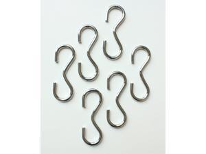 Cooks Standard W-Type Pot Rack Hooks, Set of 6 Cooks Standard W-Type Pot Rack Hooks, Set of 6