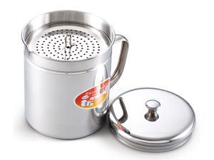 Cook N Home 1-1/2-Quart Stainless Oil Storage Cook N Home 1-1/2-Quart Stainless Oil Storage
