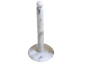 Cook N Home Paper Towel Holder, White Marble 00394 Cook N Home Paper Towel Holder, White Marble 00394