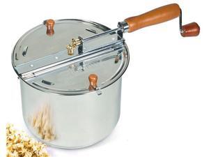Popcorn Popper stovetop 6.5-QT Stainless Steel Cook N Home Popcorn Popper stovetop 6.5-QT Stainless Steel Cook N Home