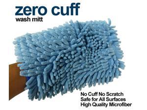 Zero Cuff Blue Microfiber Auto Wash Mitt by Autofiber Zero Cuff Blue Microfiber Auto Wash Mitt by Autofiber