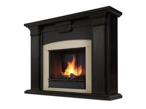 Real Flame Adelaide Indoor Gel Fireplace in Black Wash Real Flame Adelaide Indoor Gel Fireplace in Black Wash
