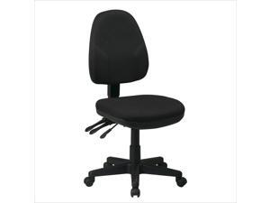 Office Star Dual Function Ergonomic Office Chair in Black Office Star Dual Function Ergonomic Office Chair in Black