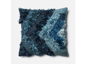 Loloi 1'10" x 1'10" Wool Down Pillow in Indigo Loloi 1'10" x 1'10" Wool Down Pillow in Indigo