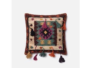 Loloi 1'6" x 1'6" Wool Poly Pillow Loloi 1'6" x 1'6" Wool Poly Pillow