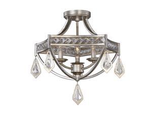 Uttermost Tamworth Modern 3 Light Semi Flush Uttermost Tamworth Modern 3 Light Semi Flush