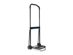 Kantek KTKLGLC110 Folding Cart- 39in. Handle- 110 lb Cap- 9-.75in.x11in. Platform- BK Kantek KTKLGLC110 Folding Cart- 39in. Handle- 110 lb Cap- 9-.75in.x11in. Platform- BK