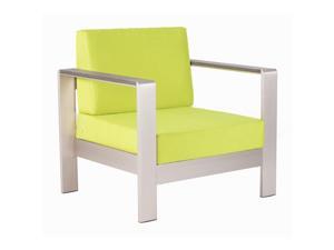 Zuo Cosmopolitan Outdoor Armchair Cushion in Green Zuo Cosmopolitan Outdoor Armchair Cushion in Green