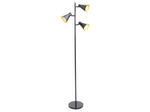 Lumisource Tres Floor Lamp in Black Lumisource Tres Floor Lamp in Black