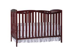 Dream On Me Chelsea 5-in-1 Convertible Crib in Cherry Dream On Me Chelsea 5-in-1 Convertible Crib in Cherry