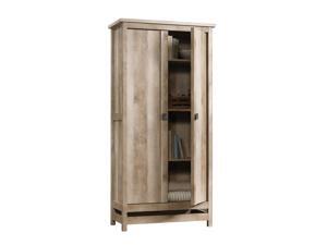 Sauder Cannery Bridge Storage Cabinet in Lintel Oak Sauder Cannery Bridge Storage Cabinet in Lintel Oak