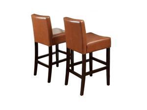 Trent Home 29" Rodriguez Bar Stools in Hazelnut (Set of 2) Trent Home 29" Rodriguez Bar Stools in Hazelnut (Set of 2)