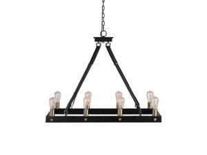 Uttermost Marlow 8 Light Rectangle Chandelier Uttermost Marlow 8 Light Rectangle Chandelier