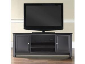 Crosley Furniture 48" TV Stand in Black with Sound Bar Crosley Furniture 48" TV Stand in Black with Sound Bar