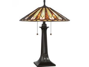 Quoizel Lance Table Lamp in Vintage Bronze Quoizel Lance Table Lamp in Vintage Bronze