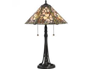 Quoizel Flower Field Table Lamp in Vintage Bronze Quoizel Flower Field Table Lamp in Vintage Bronze