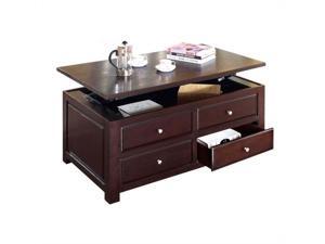Malden Espresso Finish Coffee Table with Lift Top and Two End Tables Malden Espresso Finish Coffee Table with Lift Top and Two End Tables