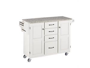 Home Styles Create-a-Cart White Finish SP Granite Top - 9100-1023 Home Styles Create-a-Cart White Finish SP Granite Top - 9100-1023