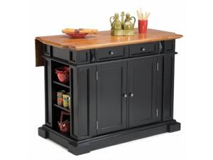 Home Styles Kitchen Island Black & Distressed Oak - 5003-94 Home Styles Kitchen Island Black & Distressed Oak - 5003-94