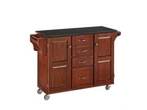 Home Styles Create-a-Cart Cherry Finish Black Granite Top - 9100-1074 Home Styles Create-a-Cart Cherry Finish Black Granite Top - 9100-1074