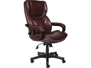 Serta Executive Office Chair in Brown Bonded Leather Serta Executive Office Chair in Brown Bonded Leather