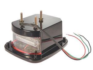 GROTE G5092-5 Box Lamp,LH Red,LED GROTE G5092-5 Box Lamp,LH Red,LED