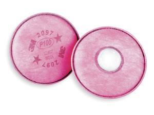 Particulate Filter P100 3M Respiratory Protection 2097 Particulate Filter P100 3M Respiratory Protection 2097
