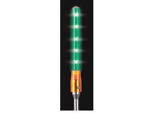 CHECKERS INDUSTRIAL PROD INC FSLED12-6-G Warning Whip Glo-Worm LED Light,Green CHECKERS INDUSTRIAL PROD INC FSLED12-6-G Warning Whip Glo-Worm LED Light,Green