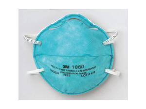 3M 1860 N95 PARTICULATE RESPIRATOR AND SURGICAL MASK/BIRD FLU 20 PER BOX 3M 1860 N95 PARTICULATE RESPIRATOR AND SURGICAL MASK/BIRD FLU 20 PER BOX