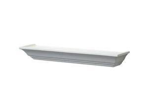 24" White Mantel Shelf 0149-24WT 24" White Mantel Shelf 0149-24WT