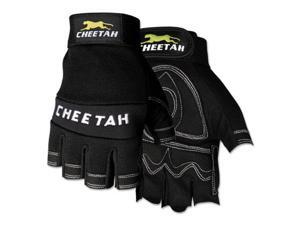 Cheetah 935CHFL Fingerless Gloves, X-Large, Black 935CHFLXL Cheetah 935CHFL Fingerless Gloves, X-Large, Black 935CHFLXL