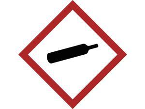 BRADY Label, GHS Gas Pressure, Paper, 16/Sheet 118888 BRADY Label, GHS Gas Pressure, Paper, 16/Sheet 118888