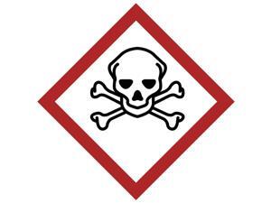 BRADY Label, GHS Severe Toxic, Paper, 4/Sheet 118901 BRADY Label, GHS Severe Toxic, Paper, 4/Sheet 118901