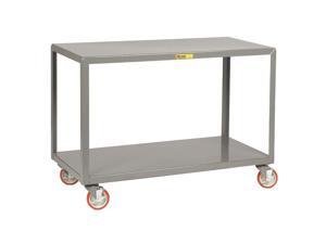 LITTLE GIANT IP-3060-2BRK MOBILE TABLE 2 SHLF 34 HX30 WX60 L LITTLE GIANT IP-3060-2BRK MOBILE TABLE 2 SHLF 34 HX30 WX60 L