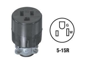 Leviton Black Cord Connector C20-00617-00E Leviton Black Cord Connector C20-00617-00E