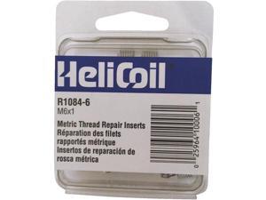 Helicoil R1084-6 Replacement Inserts, 6mm x 0.90 NC, 12 per Package Helicoil R1084-6 Replacement Inserts, 6mm x 0.90 NC, 12 per Package