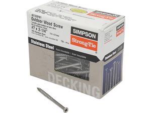 Stainless Steel Hand Drive Trim Head Screw-1LB 7X2-1/4 TRIM SCREW Stainless Steel Hand Drive Trim Head Screw-1LB 7X2-1/4 TRIM SCREW