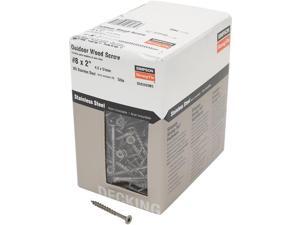 Stainless Steel Bugle Head Screw-5LB SS 8X2 DECK SCREW Stainless Steel Bugle Head Screw-5LB SS 8X2 DECK SCREW