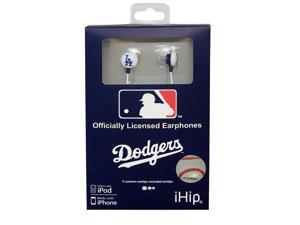 MLB Logo Baseball Earbuds - Los Angeles Dodgers MLB Logo Baseball Earbuds - Los Angeles Dodgers