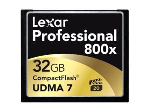 Lexar Professional 32GB Compact Flash (CF) Flash Card Model LCF32GCTBNA800 Lexar Professional 32GB Compact Flash (CF) Flash Card Model LCF32GCTBNA800